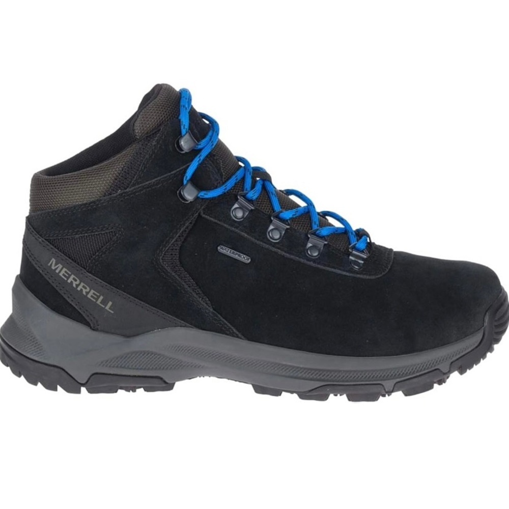 NEW Mens J033111 Merrell Hiking Boots Shoes Waterproof Slip Resistant Black 9